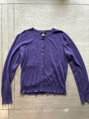 Ann Taylor Button Down Sweater